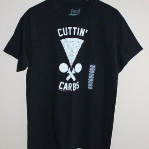 Cuttin' Carbs Pizza Shirt - Medium YM